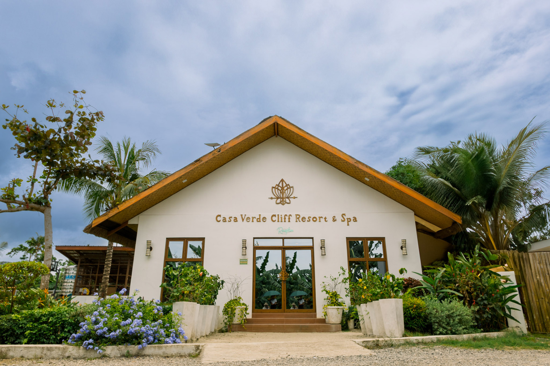 Main villa entrance